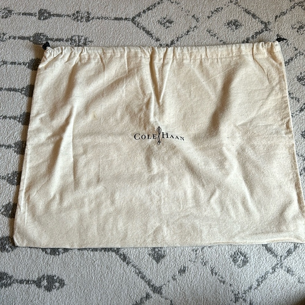 Cole Haan dust bag - 25 x 20. Small spot shown in picture